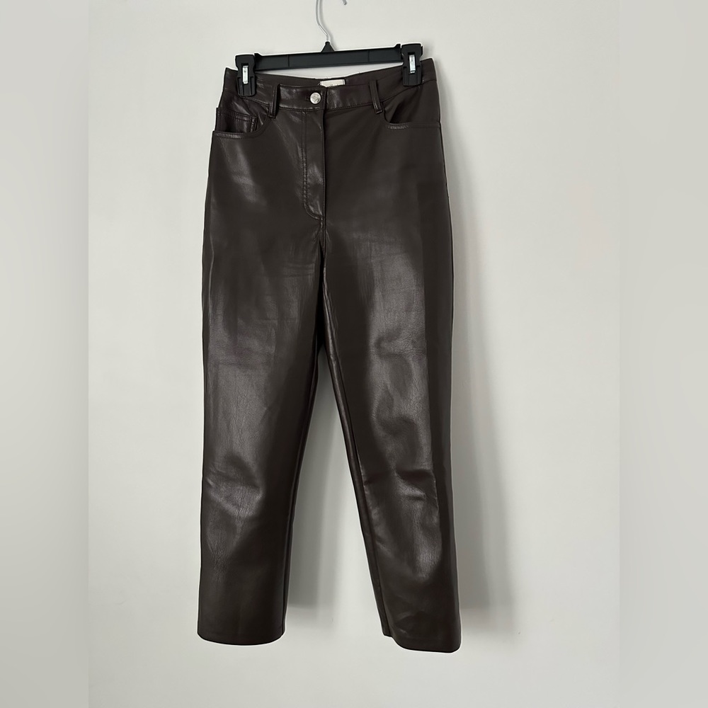 The Melina Cropped Pant, Rich Mocha Brown